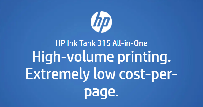 HP INKTANK 315